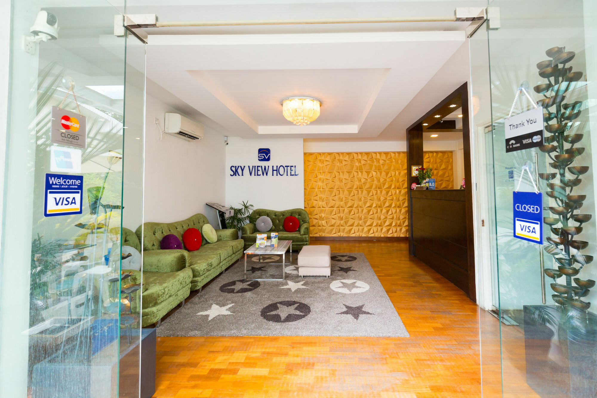 Sky View Hotel Yangon Exterior foto